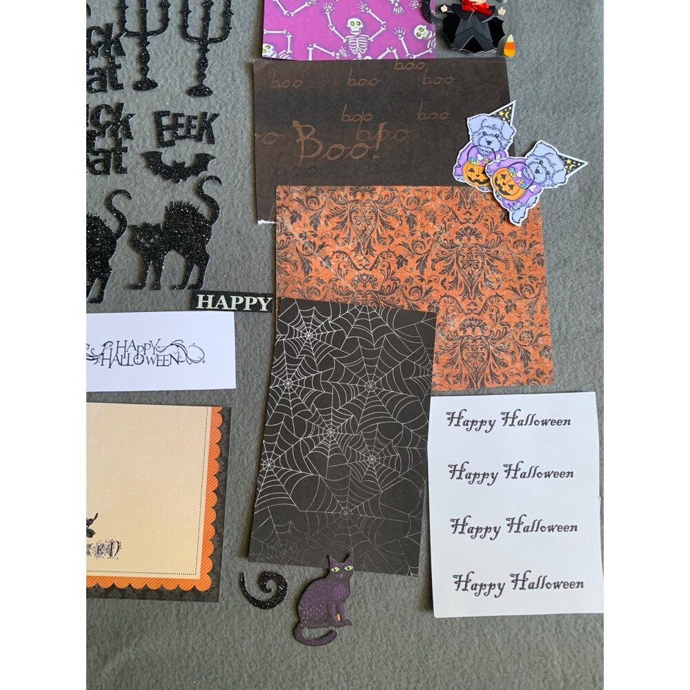 Halloween Scrapbooking & Craft Supplies Lot - Picture 5 of 11